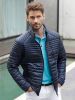 BABISTA Gewatteerde jas met subtiele glans Donkerblauw online kopen