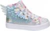 Skechers Twinkle Toes hoge sneakers met lichtjes zilver online kopen