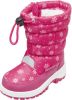 Playshoes Outer Space snowboots sneeuwvlokjes roze online kopen
