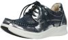 Wolky Nette schoenen 05901 One 14870 blue-summer metallic stretch nubuck online kopen