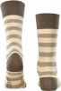 FALKE Sensitive Mapped Line sokken beige/olijfgroen online kopen