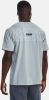 Under Armour Unisex shirt Outline Heavyweight met korte mouwen Harbor Blauw/Wit online kopen