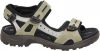 Ecco Offroad leren outdoor sandalen lichtkaki online kopen