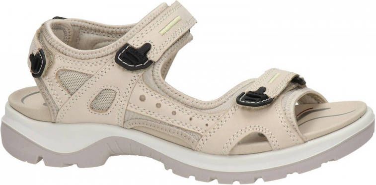 Ecco Offroad nubuck outdoor sandalen ecru online kopen
