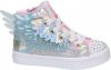 Skechers Twinkle Toes hoge sneakers met lichtjes zilver online kopen