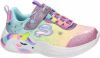 Skechers Unicorn sneakers met lichtjes roze/multi online kopen